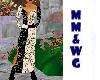 *MM* black & white dress