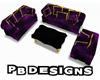 PB 9 Pose LR Set Purple