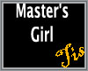 (Tis) Masters Girl Sign