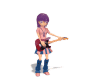 TeenGirl Playing Guitar