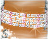 [S]Diamond Choker (Pink)