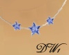 Blue Star Necklace