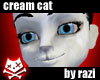 Cream Cat Ears (M & F)