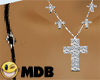 ~MDB~ DIAM. CHARM CROSS