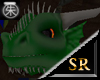 Green pet dragon