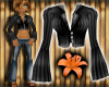 Crop Jacket: Black
