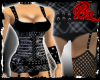 [bz] Punk Black Romper