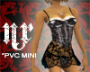 *PVC MINI BLACK