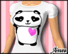 ANN Cute Panda Tee WHITE