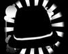 $HE$ Black Trilby Hat
