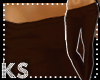 {K} Hippy Brown Pants
