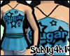 Sugar Shirtdress Cyan