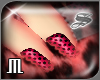 +SS+ Polka Dot Nails Pnk