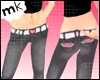 [MK] Heart Grey Jeans