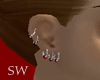 (SW)red beed x5