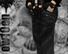 [O] Leather Pants