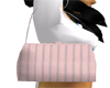 Pink striped Purse