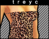 [T] Brown Leopard Tube