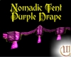 Nomadic Tent Drapes - Purple