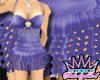 (S) RuffledDress Indigo