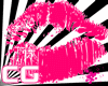 *CG*Kiss/Lips Sticker
