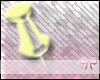 ** yellow pin