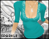 [S] Sparkle Top [Aqua]