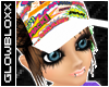 #Comic Hat [white]#