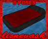(L) 6 Pose Floating Bed