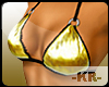 [KR] Metalic Golden Bra