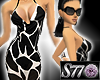Black White Party Dress