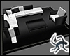 Black -S- Deco Couch