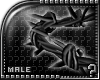 m.. Barbwire Black M