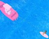 pink speed boat