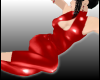 Skintight Ltx Gown Red