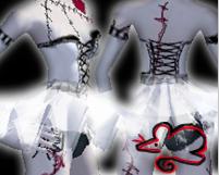 White Corset Ballerina