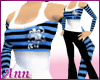 Layered Top n Pants BLUE
