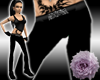*Black Skinny Flares*