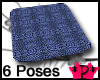 Product Image for *P* Blue Pose Blanket