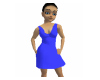 Blue dress