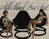 QT~Silk Black Pose Seat