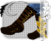 [QuiltedFlatBoots}brown