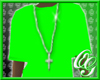 -=OG=- Green T wit chain