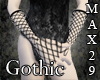 Gothic Fishnet Gloves