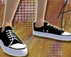 70's Black Sneakers F