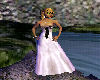 Product Image for WHITE SILK CORSET GOWN
