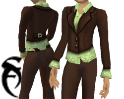 Aurulent with Blazer