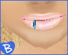 ~BZ~ Lip Ring Teal
