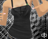 d*b = Black Plai Top
