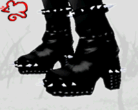 Kitten Spikes- Jet Black